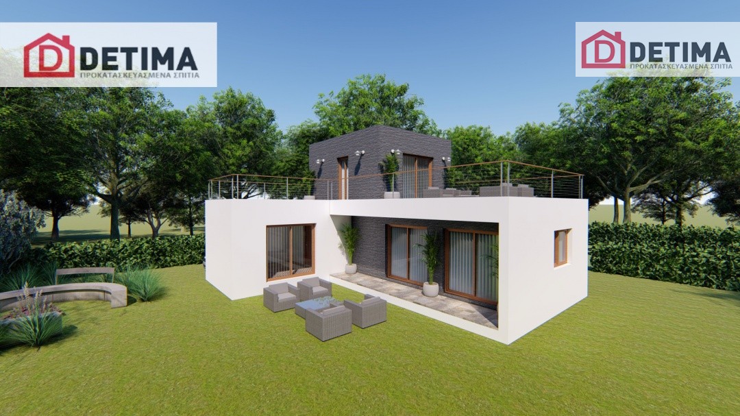 Διώροφη Κατοικία D-110, συνολικής επιφάνειας 110,95 τ.μ.