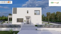 Διώροφη Κατοικία D-183, Συνολικής Επιφάνειας 183,77 τ.μ.