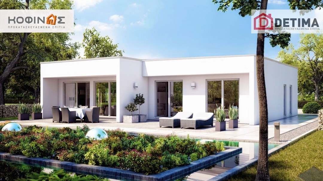 Ισόγεια Κατοικία ΚΙ2-101, συνολικής επιφάνειας 101,20 τ.μ.