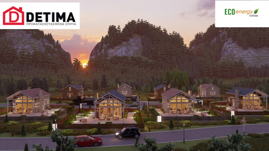 Συγκρότημα FlexyHome κατοικιών E-528, συνολικής επιφάνειας 8 x 66,06 = 528,48 τ.μ., συνολική επιφάνε