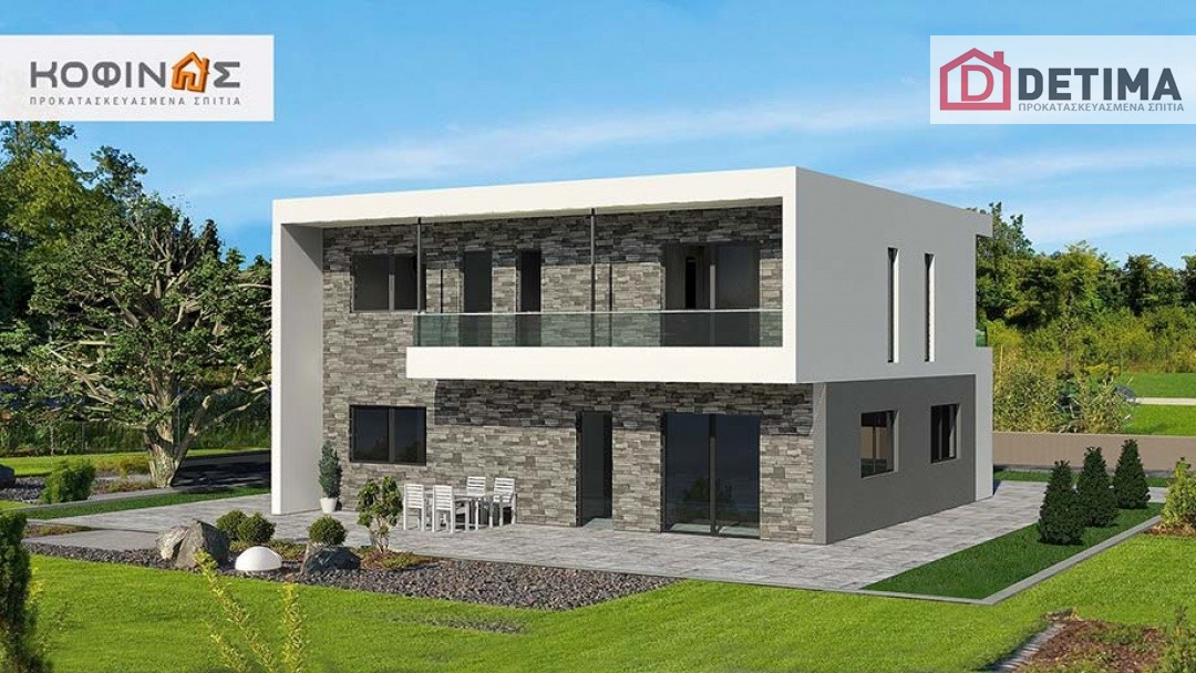 Διώροφη Κατοικία D-200, συνολικής επιφάνειας 200,10 τ.μ.