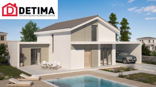 Ισόγεια Κατοικία με Σοφίτα IS-130, συνολικής επιφάνειας 130,27 τ.μ.