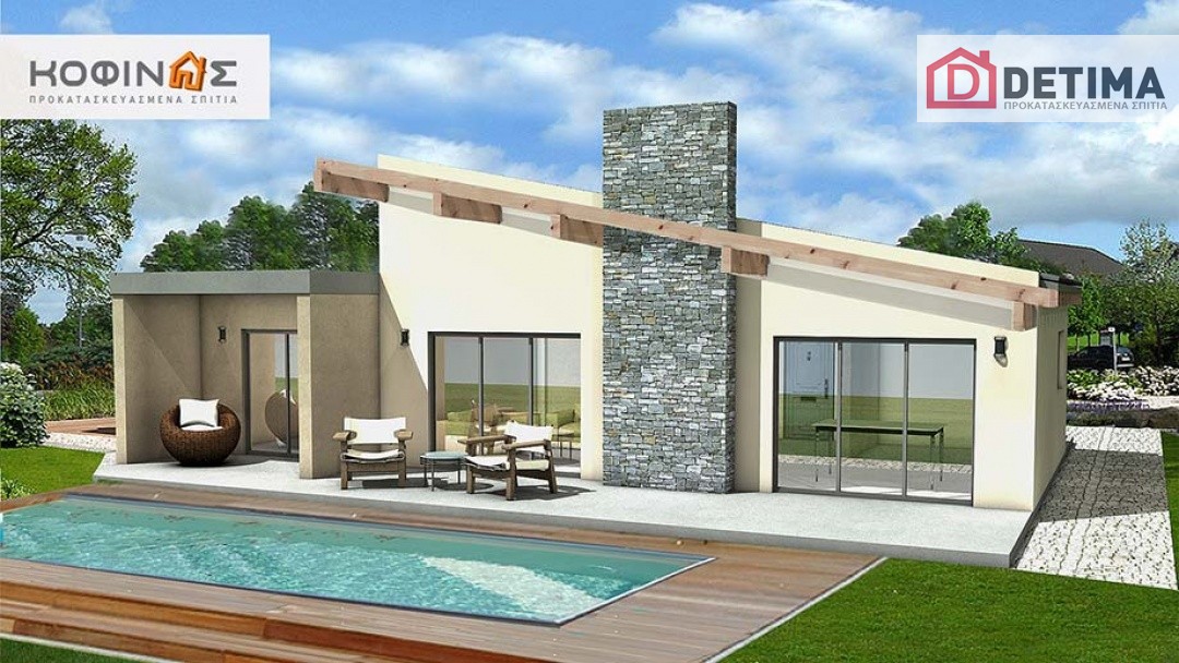 Ισόγεια Κατοικία I-115, συνολικής επιφάνειας 115,85 τ.μ.