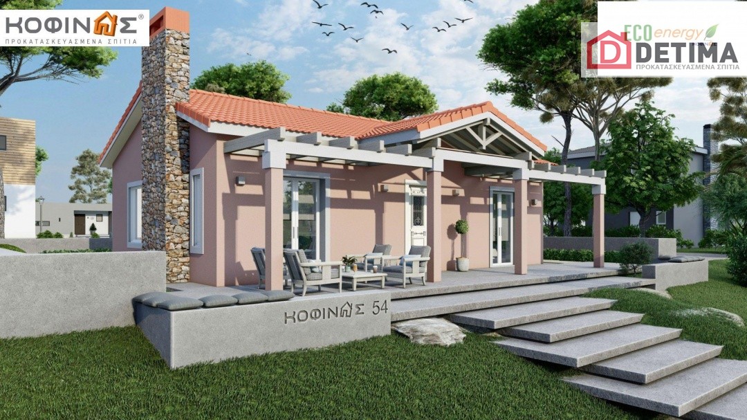 Ισόγεια Κατοικία Ι-77β, συνολικής επιφάνειας 77.00 τ.μ.