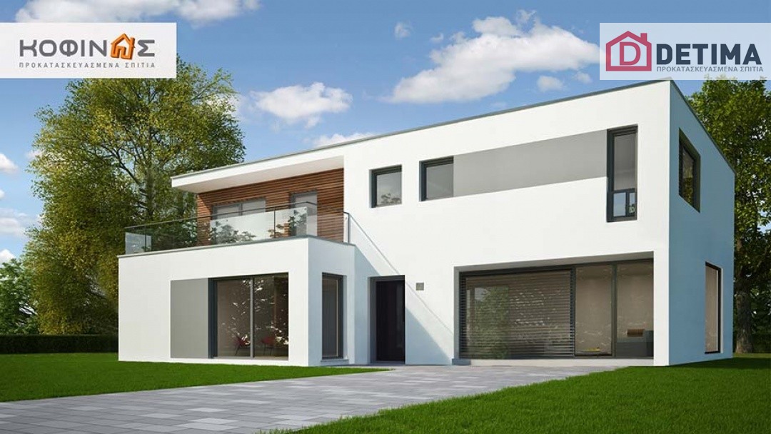 Διώροφη Κατοικία D-123, συνολικής επιφάνειας 123,30 τ.μ.