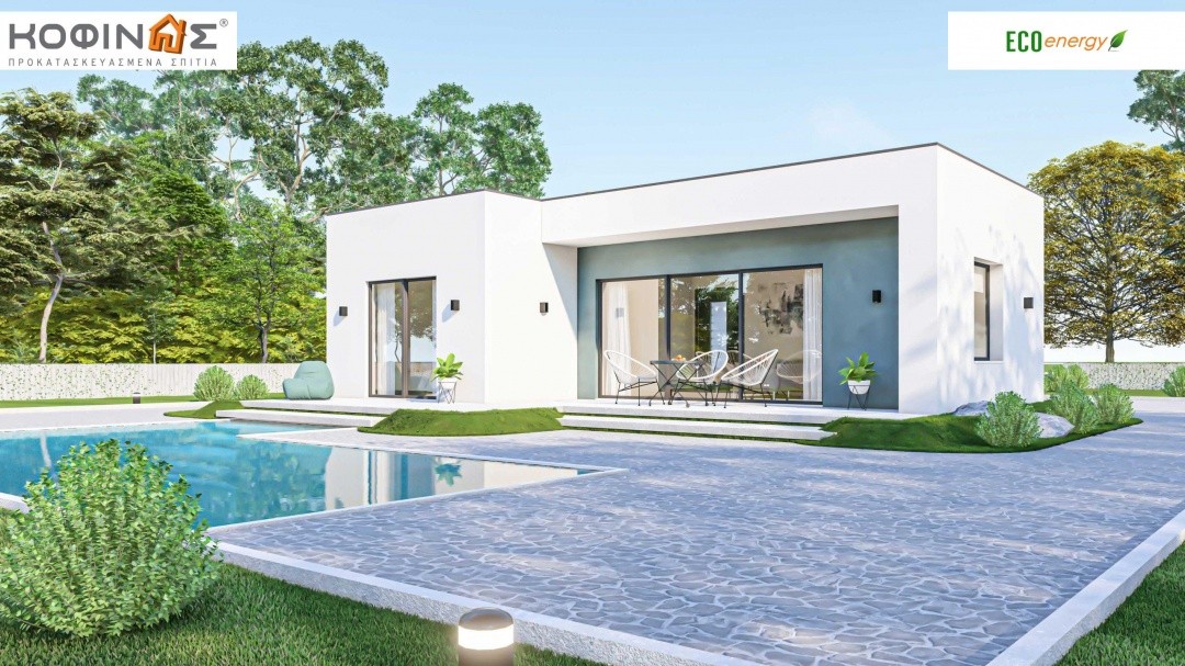 Ισόγεια Κατοικία I-68a, συνολικής επιφάνειας 68,97 τ.μ.