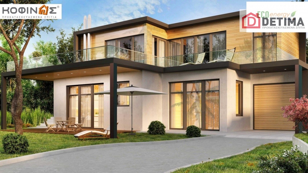 Διώροφη Κατοικία D-171, συνολικής επιφάνειας 171.21 τ.μ.