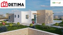 Συγκρότημα κατοικιών E-119, 1 x 62,44 και 1 x 57,45 = 119,89 τ.μ. συνολικής επιφάνειας για περίπτωση