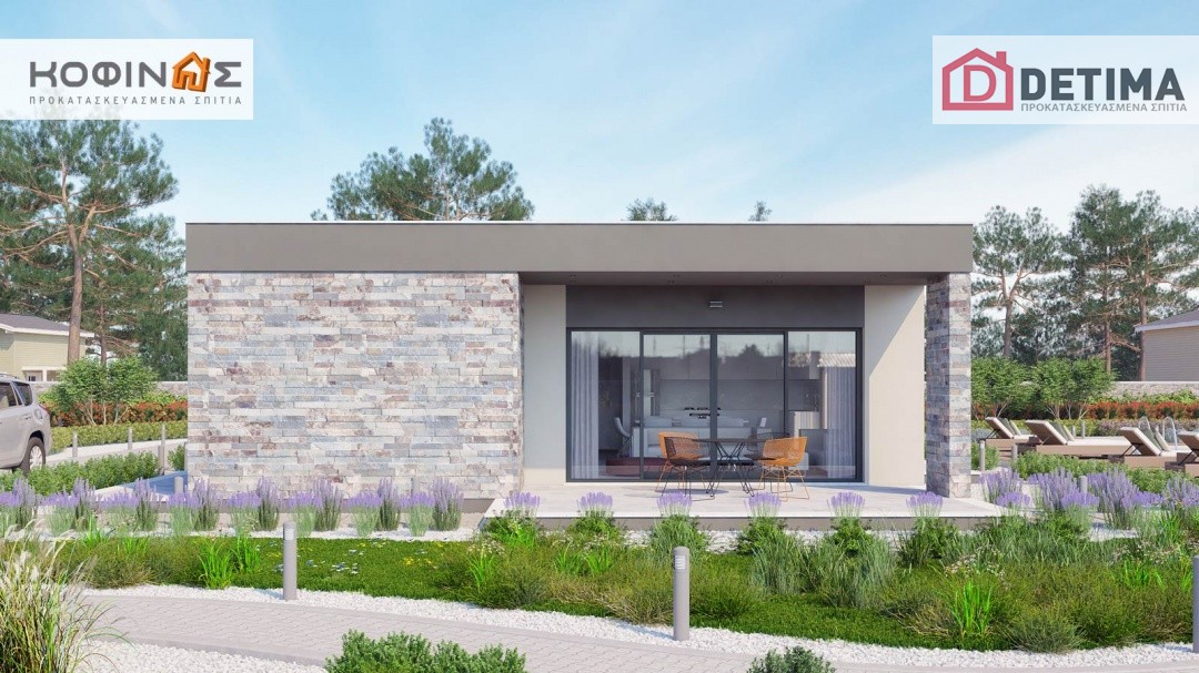 Ισόγεια Κατοικία I-129α, συνολικής επιφάνειας 129,64 τ.μ.