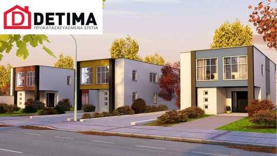 Συγκρότημα κατοικιών E-136, συνολικής επιφάνειας 3 x 136,39 = 409,17 τ.μ.