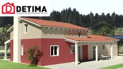 Ισόγεια Κατοικία με Σοφίτα IS-146, συνολικής επιφάνειας 146,60 τ.μ.