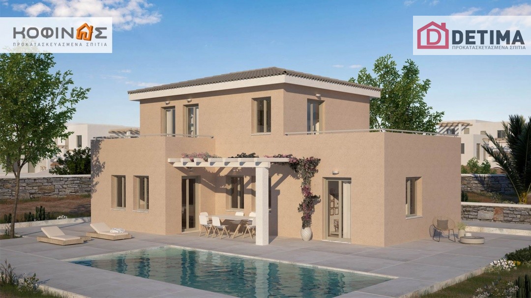 Διώροφη Κατοικία D-142, συνολικής επιφάνειας 142,47 τ.μ.