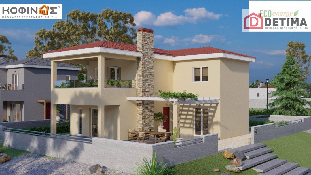 Διώροφη Κατοικία D-149, Συνολικής Επιφάνειας 149.13 τ.μ.