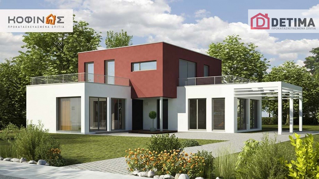 Διώροφη Κατοικία D-122, συνολικής επιφάνειας 122,60 τ.μ.