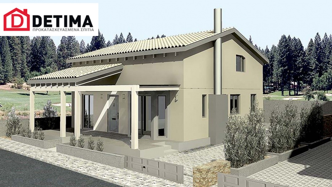 Ισόγεια Κατοικία με Σοφίτα IS-140, συνολικής επιφάνειας 140,30 τ.μ.